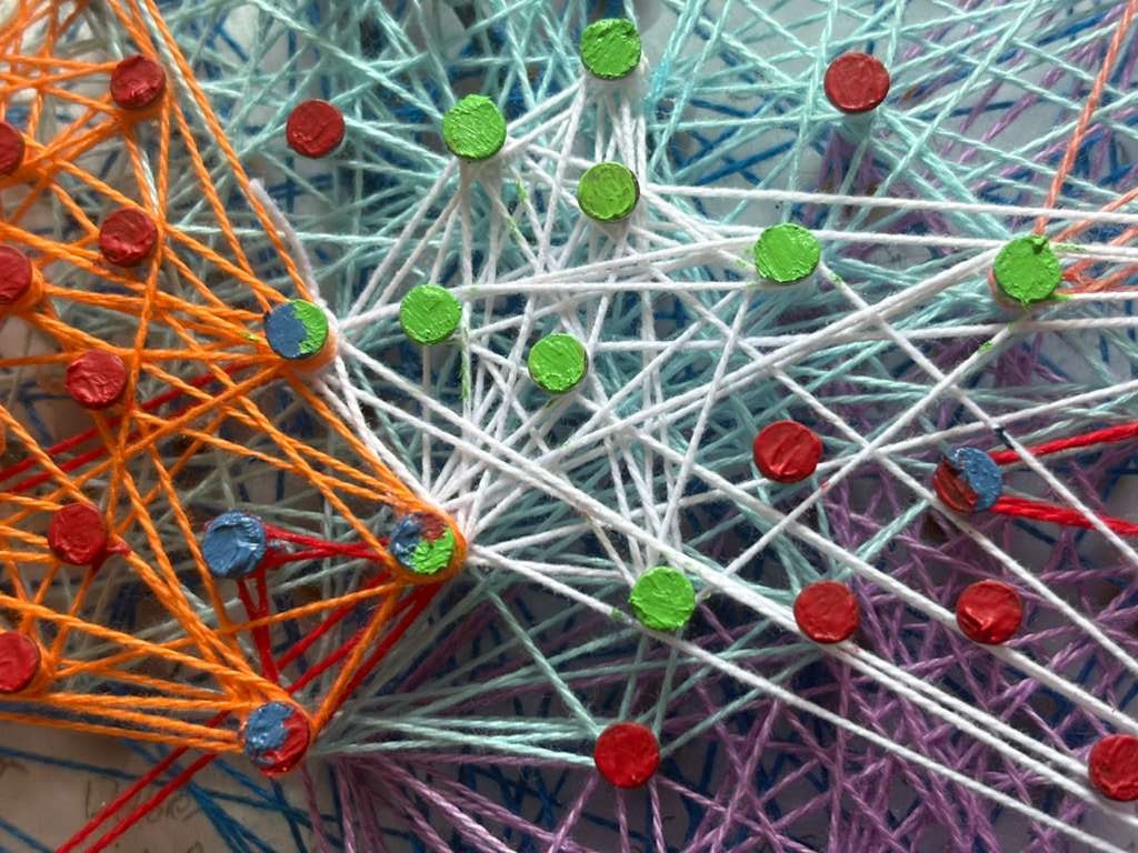 Nails and Nodes: String Data Art